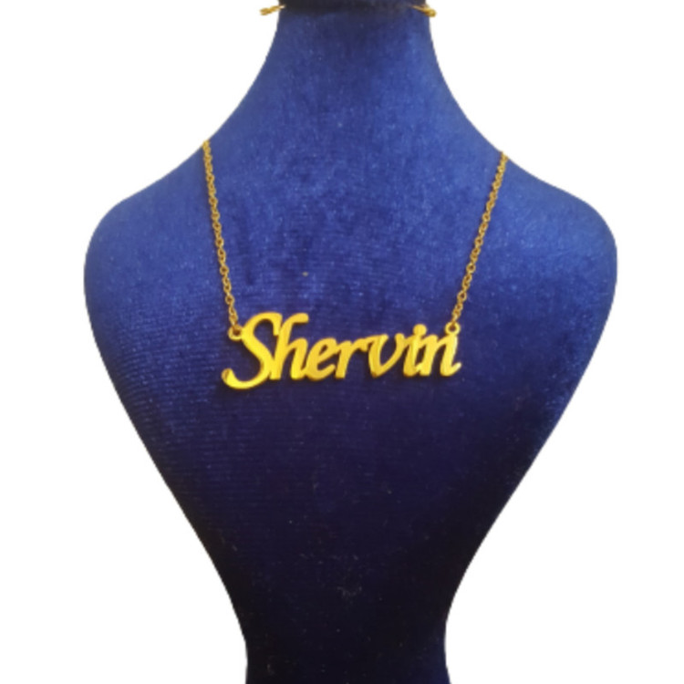 گردنبند مدل اسم شروین