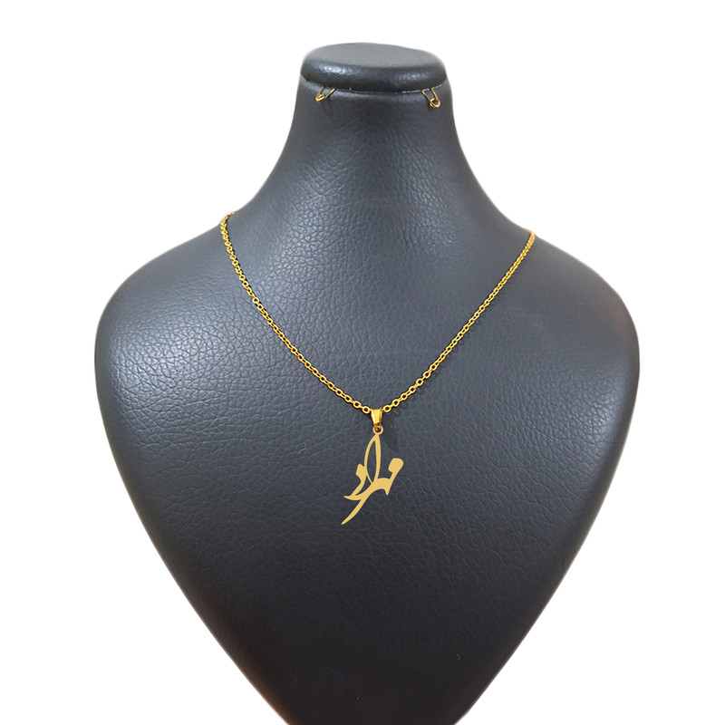 گردنبند   مدل اسم مهراد نقره ایی رنگ ثابت