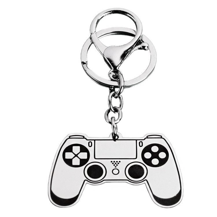 جاکلیدی مدل دسته پلی استیشن PS4 نقره ای رنگ ثابت