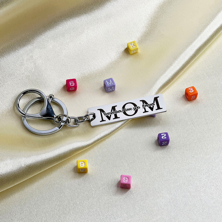جاکلیدی مدل MOM کد 02 نقره ای رنگ ثابت