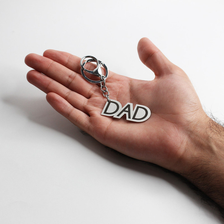 جاکلیدی مدل DAD کد 01 نقره ای رنگ ثابت