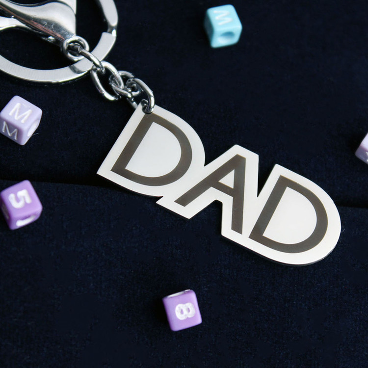 جاکلیدی مدل DAD کد 01 نقره ای رنگ ثابت