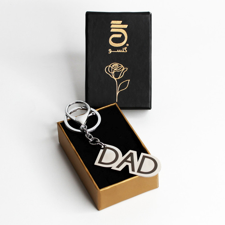 جاکلیدی مدل DAD کد 01 نقره ای رنگ ثابت
