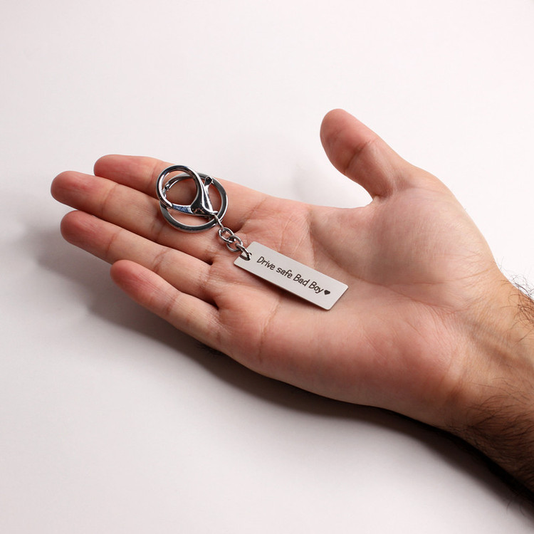 جاسوئیچی مدل Drive Safe Bad boy نقره ای رنگ ثابت